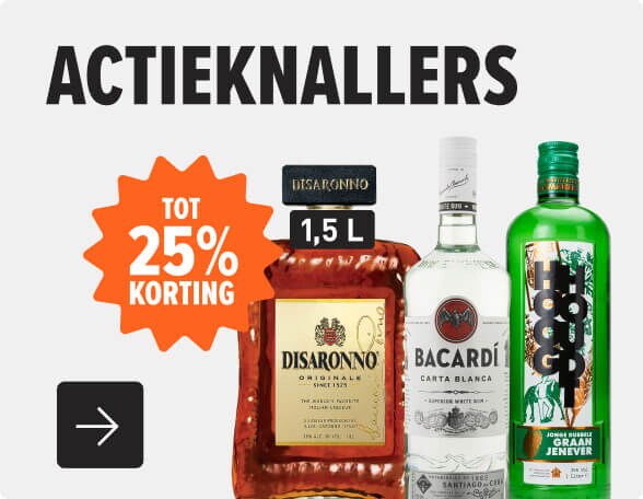 actieknallers tot 25% korting